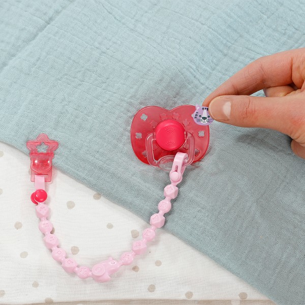 Фото - Аксесуари для пупса Baby Born на кліпсі Рожева (838679-2)